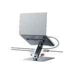 BENFEI Laptop Stand with USB C 7in1 Docking Station,HDMI 4K@60Hz,1*SD 1*Micro SD