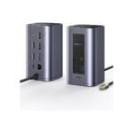 Baseus Docking Station USB-C, Nomos Air 12 in 1, Docking Station 2 Monitors