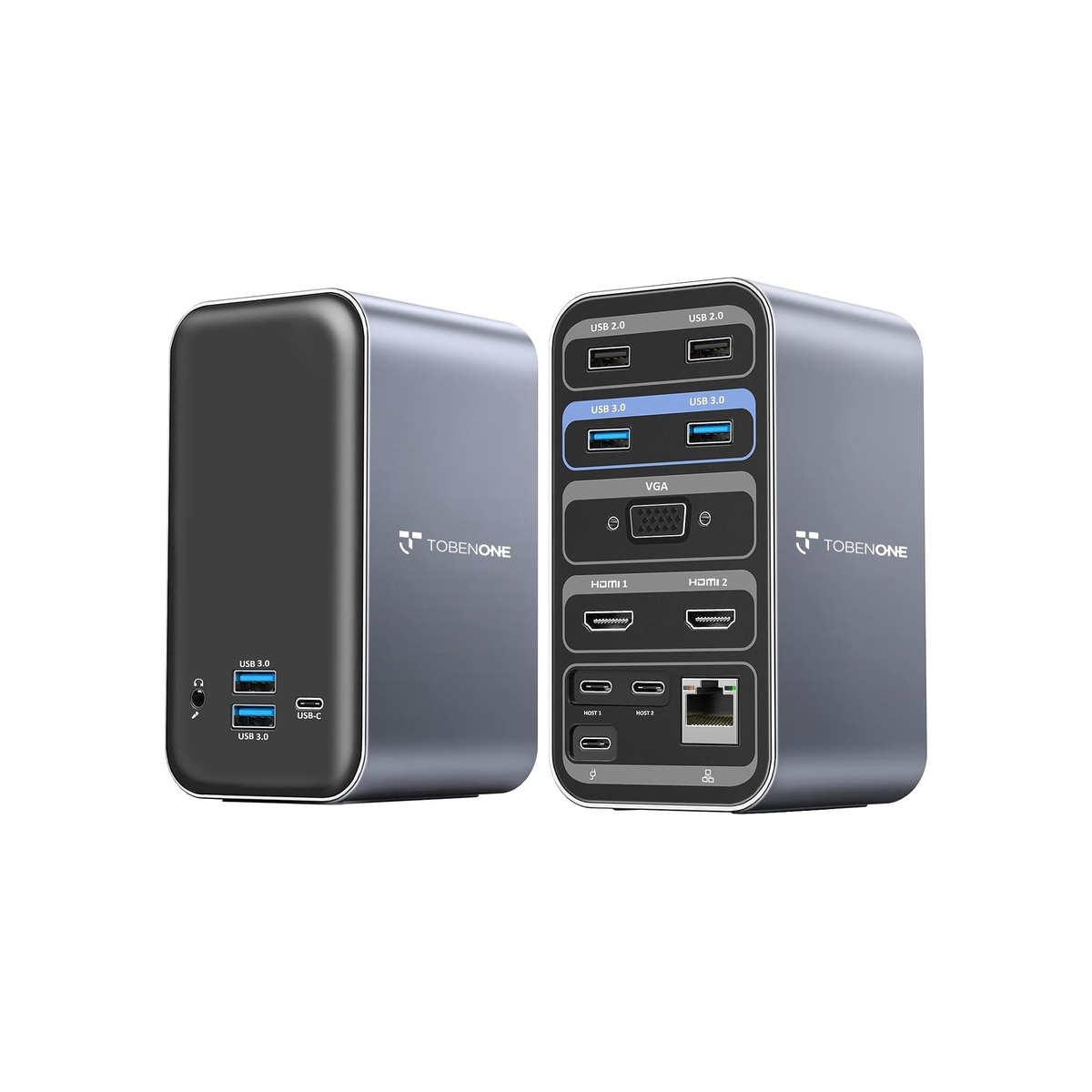 USB C Docking Station Dual Monitor for MacBook Pro-1 USB C Docking Station Dual Monitor for MacBook Pro - Image 1
