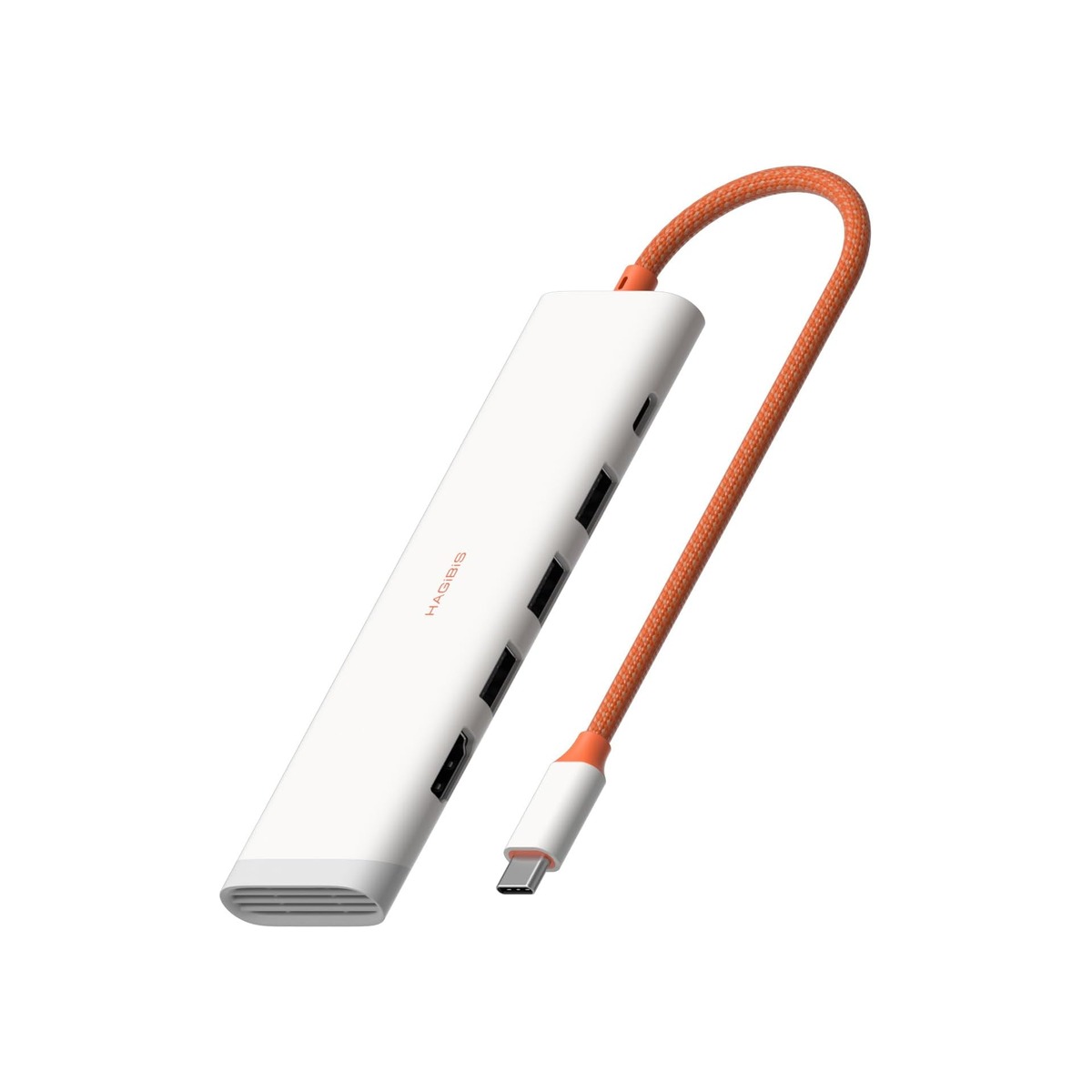 Hagibis USB-C Hub, 5 in 1 Multiport USB C Splitter Ultra Slim Heat Dissipation-1 Hagibis USB-C Hub, 5 in 1 Multiport USB C Splitter Ultra Slim Heat Dissipation - Image 1