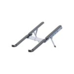 Laptop Stand with Foldable USB Hub, Adjustable Ergonomic Desk Riser