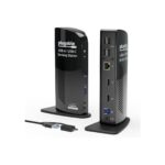 Plugable Universal Laptop Docking Station Dual HDMI Monitor for Windows and Mac