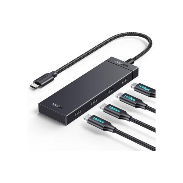 UGREEN USB C Hub 4 Ports, Multiple USB 3.2 Hub, 4x10Gbps Data Transfer