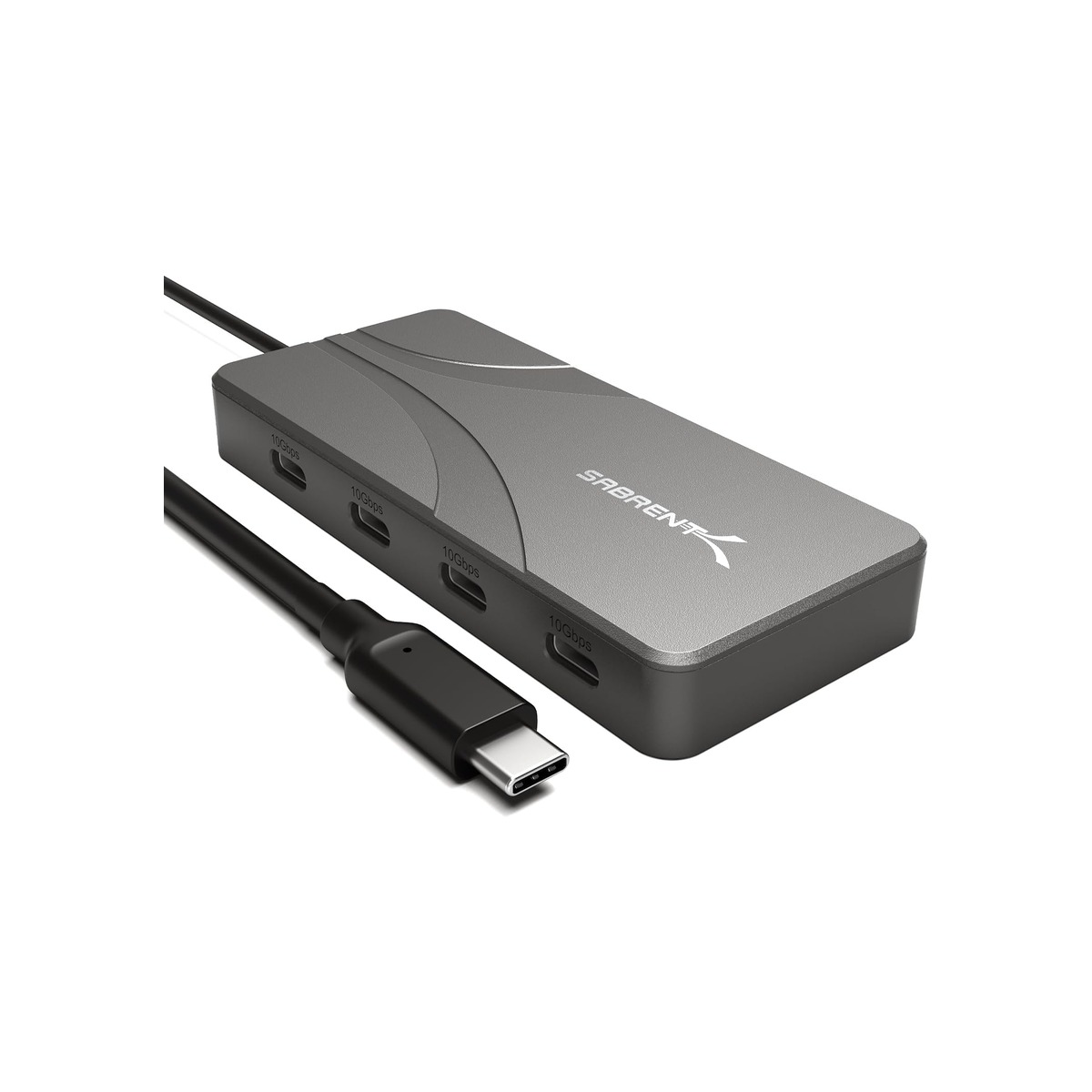 SABRENT OMNIPORT 6B USB-C Hub, 6-Port, 100W PD (HB-UC7C)-1 SABRENT OMNIPORT 6B USB-C Hub, 6-Port, 100W PD (HB-UC7C) - Image 1