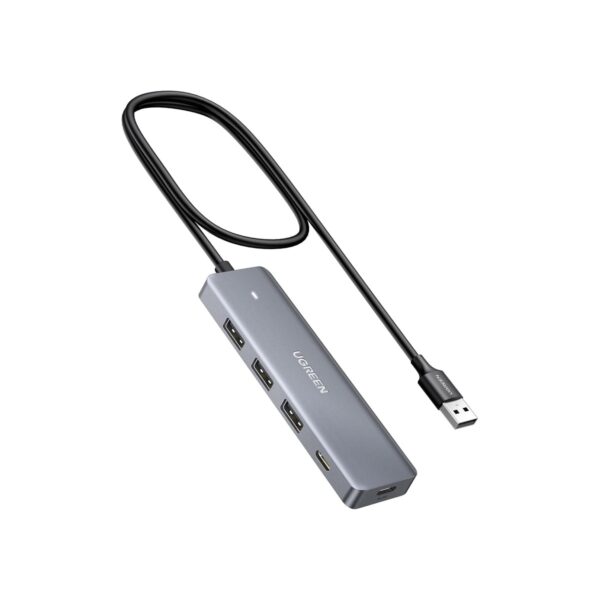 UGREEN USB Hub 4 Ports, USB-C & 3xUSB-A Multiport Adapter, Powered 3.0 Hub