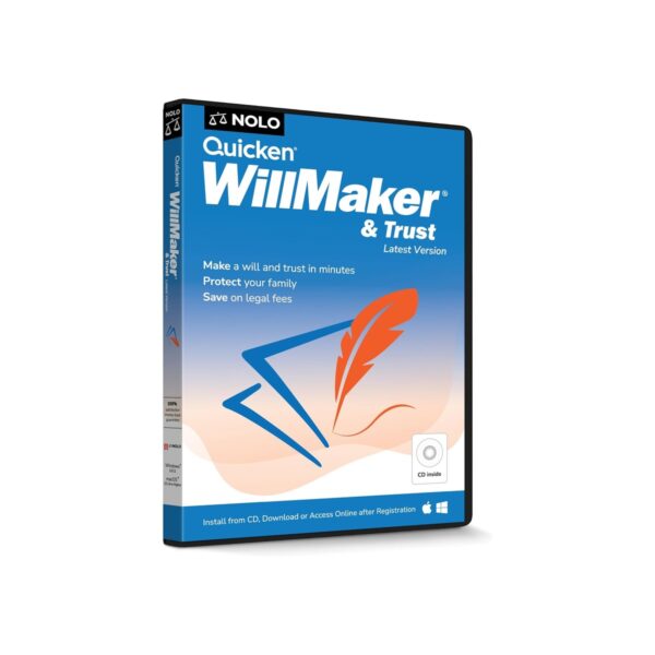 Quicken WillMaker & Trust 2026 - Estate Planning Software - Will, Living Trust