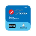 TurboTax Deluxe Desktop Edition 2025, Federal & State Tax Return [Win11/Mac14