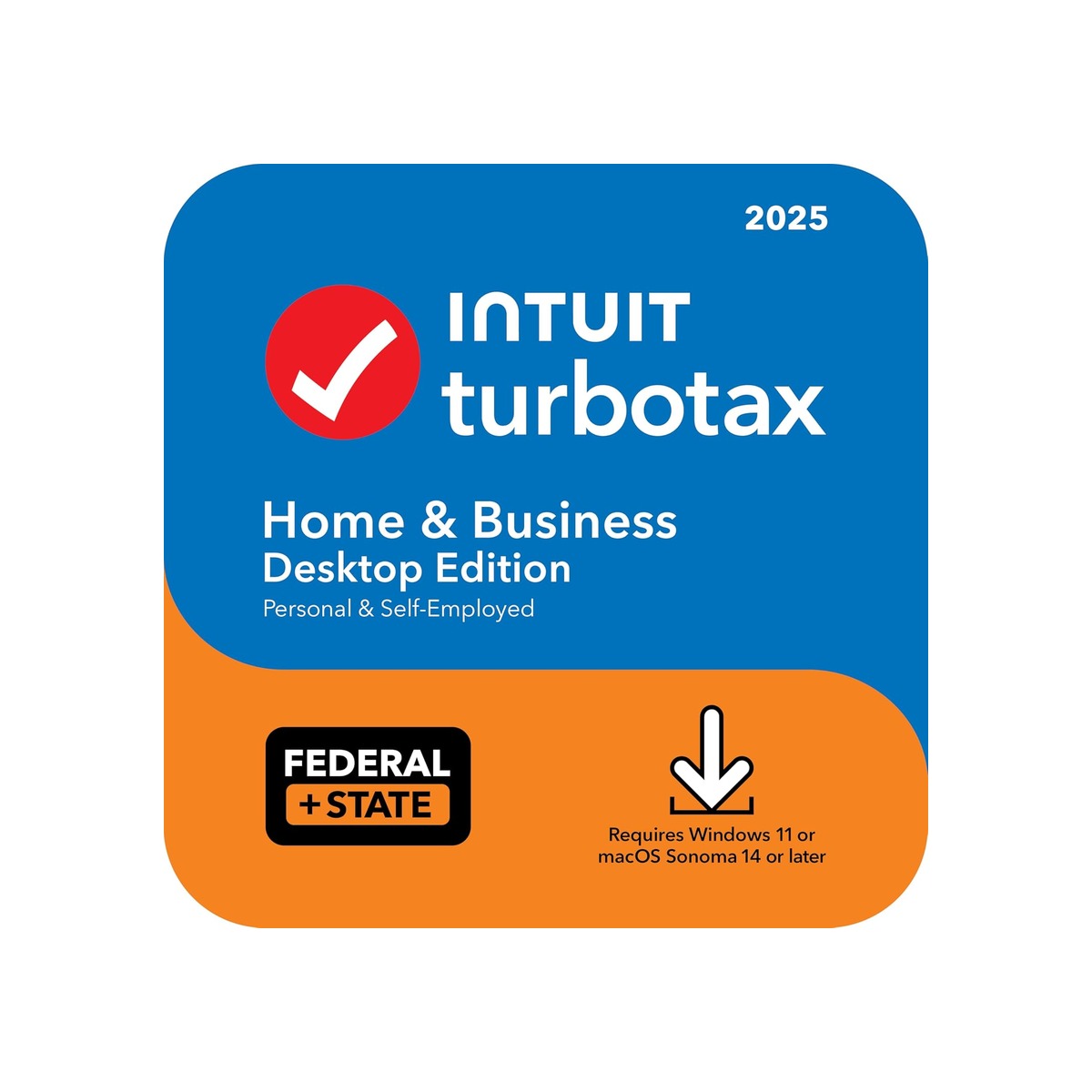 TurboTax Home & Business Desktop Edition 2025-1 TurboTax Home & Business Desktop Edition 2025 - Image 1