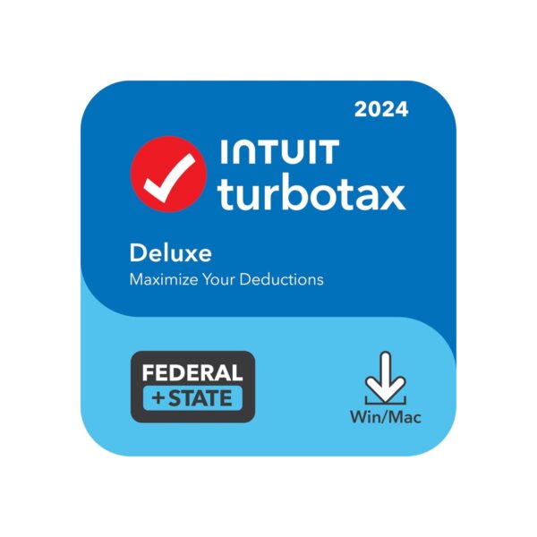 [OLD VERSION] TurboTax Deluxe 2024 Tax Software