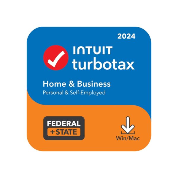 [OLD VERSION] TurboTax Home & Business 2024 Tax Software