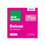 H&R Block Tax Software Deluxe 2025 Win/Mac [PC/Mac Online Code]