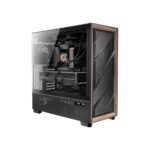 Antec Flux Pro, 6 x PWM Fans Included, High-Airflow Front Panel with Walnut Wood