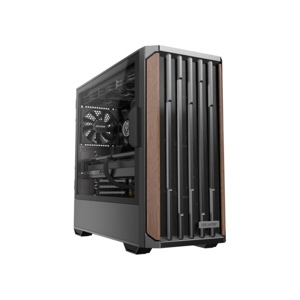 Okinos Genuine Walnut Wood PC Case, Support 360mm Radiator on Top