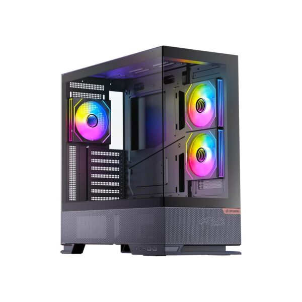 Okinos Aqua 6 Infinity, ATX PC Case, 3 × 120mm Infinity ARGB PWM Fans