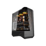 darkFlash DY460 ATX Full Tower PC Case, 4 ARGB Fans, High Airflow,Black