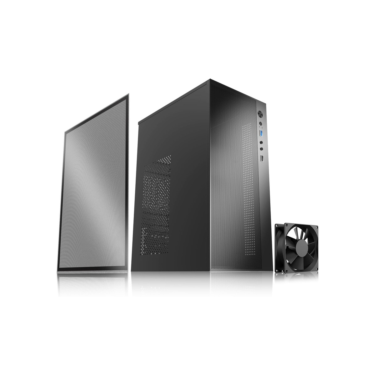 Micro ATX case, Mini itx case with USB3.0, USB2.0 I/O Port,&Standard ATX PSUs-1 Micro ATX case, Mini itx case with USB3.0, USB2.0 I/O Port,&Standard ATX PSUs - Image 1