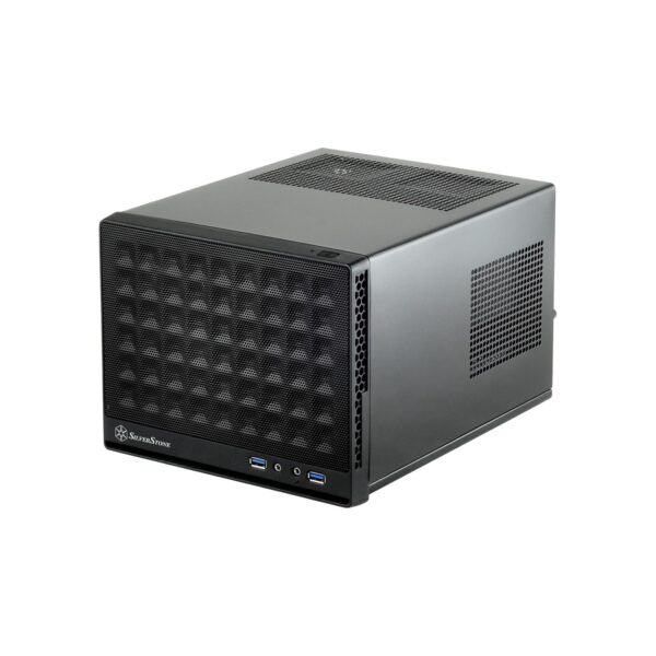 SilverStone Technology Ultra Compact Mini-ITX Computer Case with Mesh Front