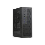A09 Black MINI-ITX 0.8mm SPCC Desktop Computer Case Fit in Flex PSU