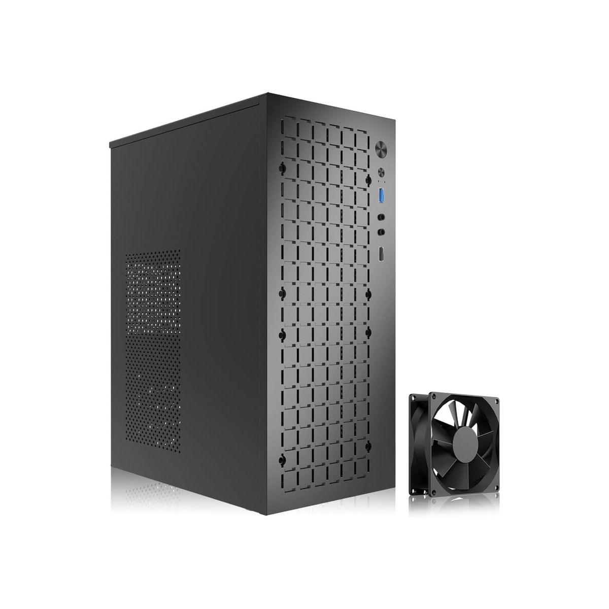TGDGAMER Matx Case:High Airflow Micro ATX Case, Support MATX, Mini-ITX-1 TGDGAMER Matx Case:High Airflow Micro ATX Case, Support MATX, Mini-ITX - Image 1