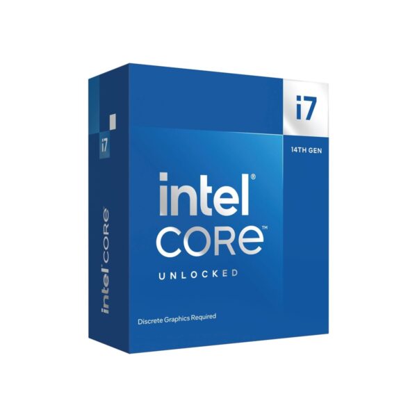 Intel® CoreTM i7-14700KF New Gaming Desktop Processor 20 cores (8 P-cores + 12