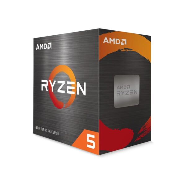 AMD Ryzen 5 5500 6-Core, 12-Thread Unlocked Desktop Processor with Wraith