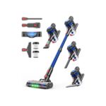 KARDV Cordless Vacuum Cleaner, 500W/40Kpa Vacuum Cleaners for Home
