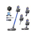 Cordless Vacuum Cleaner, Upgraded 650W 55KPA 70Mins Cordless Stick Vacuum