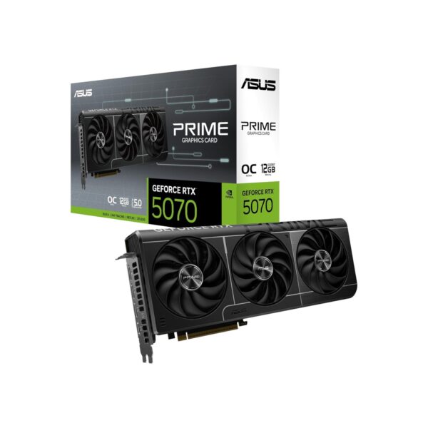 ASUS SFF-Ready Prime NVIDIA GeForce RTXTM 5070 OC Edition Graphics Card (PCIe®