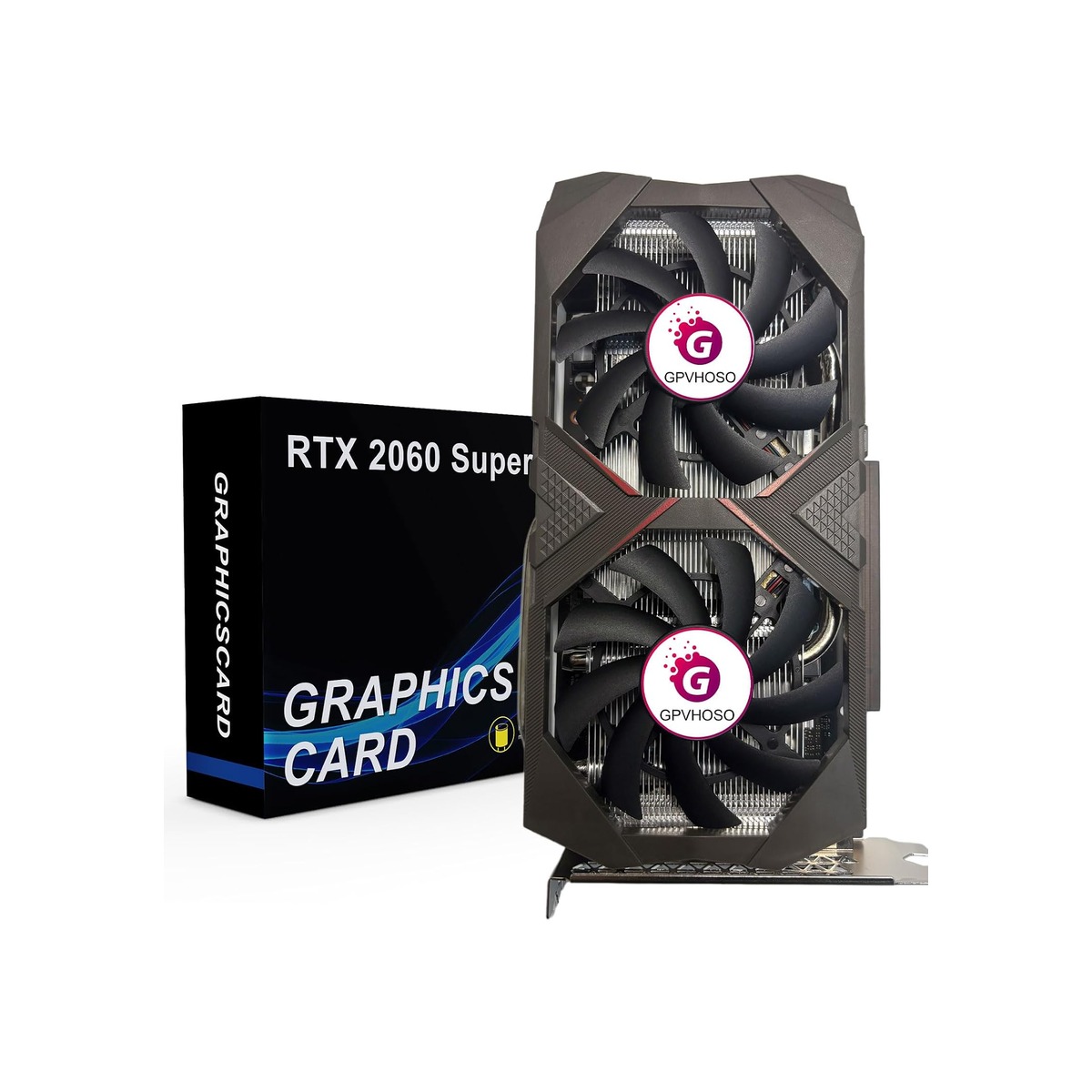 GPVHOSO RTX 2060 8GB Super Graphics Card 256Bit GDDR6 with Ray Tracing-1 GPVHOSO RTX 2060 8GB Super Graphics Card 256Bit GDDR6 with Ray Tracing - Image 1