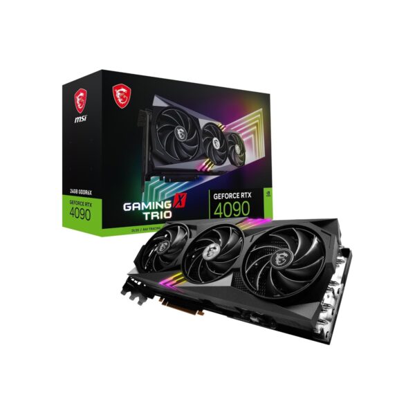 MSI GeForce RTX 4090 Gaming X Trio 24G Gaming Graphics Card - 24GB GDDR6X