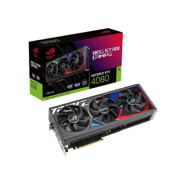 ASUS ROG Strix GeForce RTX® 4080 OC Edition Gaming Graphics Card (PCIe 4.0