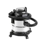 Amazon Basics Wet Dry Shop Vacuum Cleaner, 4 Gallon, 3 HP Stainless Steel