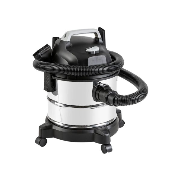 Amazon Basics Wet Dry Shop Vacuum Cleaner, 4 Gallon, 3 HP Stainless Steel