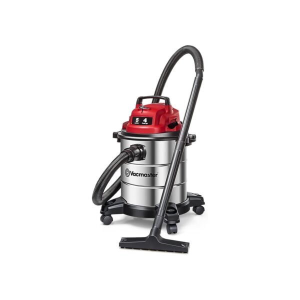 Vacmaster 5-Gallon* 4 Peak HP Stainless Steel Wet/Dry Vacuum – VOC508S 1101