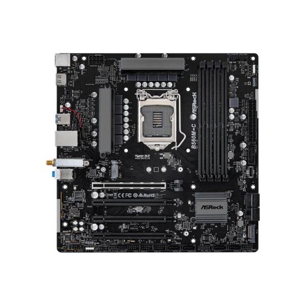 ASRock B560M-C Micro-ATX Motherboard, Supports 10th & 11th Gen Intel Core