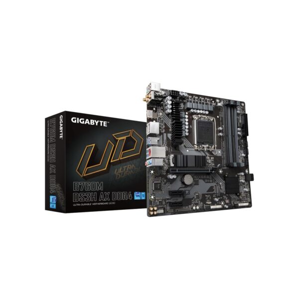 GIGABYTE B760M DS3H AX DDR4 Intel LGA 1700 mATX Motherboard