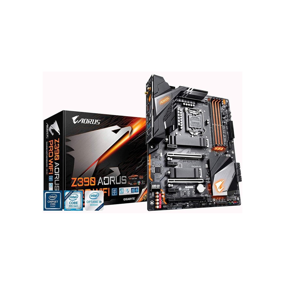 GIGABYTE Z390 AORUS PRO Wi-Fi (Intel LGA1151/Z390/ATX/2xM.2 Thermal-1 GIGABYTE Z390 AORUS PRO Wi-Fi (Intel LGA1151/Z390/ATX/2xM.2 Thermal - Image 1