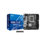 ASRock H610M-ITX/eDP Mini-ITX Motherboard, Supports Intel 14th/13th/12th Gen