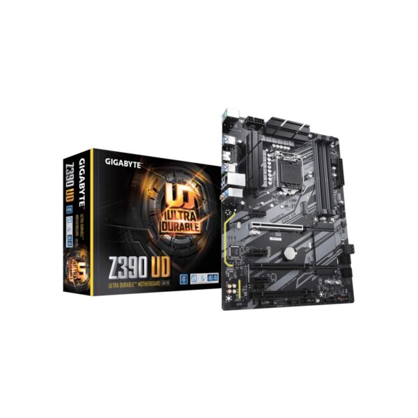 GIGABYTE Z390 UD (LGA 1151 (300 Series) Intel Z390 SATA 6Gb/s ATX Intel