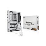 ASUS B650E MAX Gaming WiFi W – AMD B650 AM5 ATX Motherboard, White PCB, DDR5