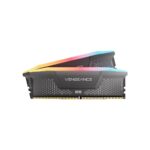 CORSAIR Vengeance RGB RS DDR5 RAM 64GB (2x32GB) Up to 5200MHz CL40-40-40-77