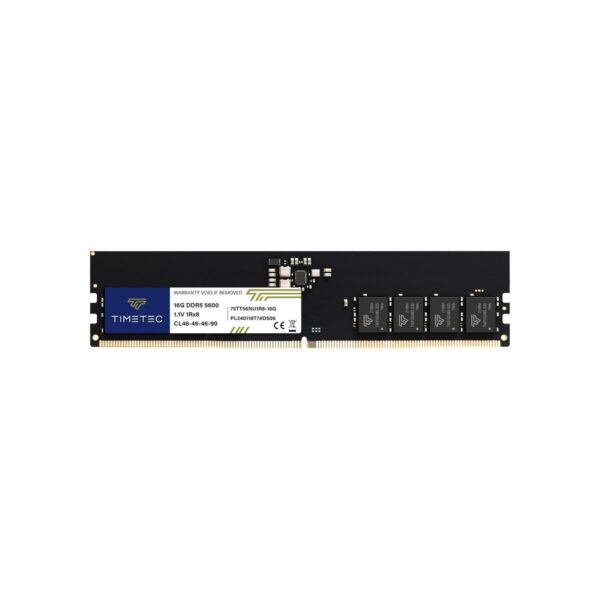 Timetec 16GB DDR5 5600MHz PC5-44800 Unbuffered Non-ECC 1.1V CL46 1Rx8 Sinlge