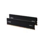 Crucial Pro 64GB DDR5 RAM Kit (2x32GB), 5600MHz (or 5200MHz or 4800MHz) Desktop
