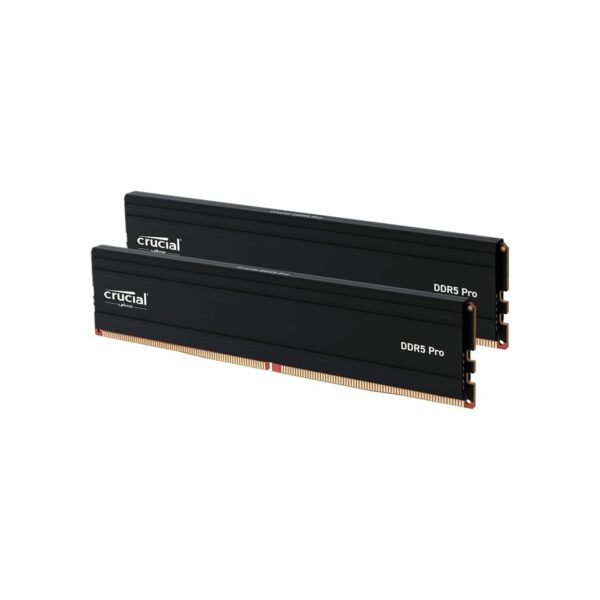 Crucial Pro 64GB DDR5 RAM Kit (2x32GB), 5600MHz (or 5200MHz or 4800MHz) Desktop