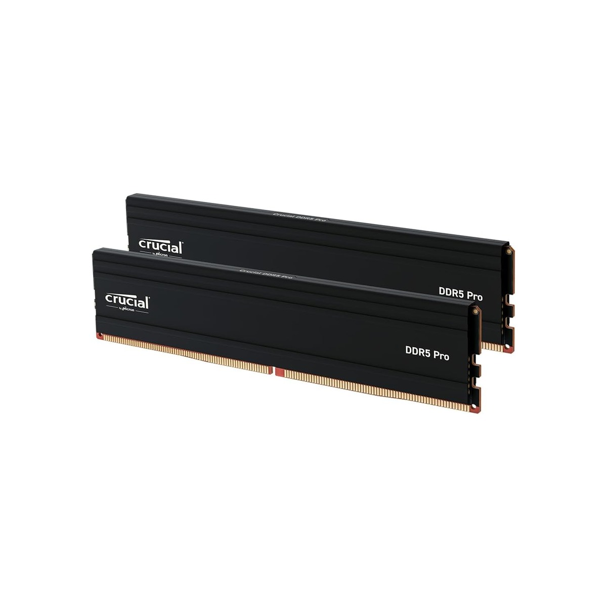 Crucial Pro 64GB DDR5 RAM Kit (2x32GB), 5600MHz (or 5200MHz or 4800MHz) Desktop-1 Crucial Pro 64GB DDR5 RAM Kit (2x32GB), 5600MHz (or 5200MHz or 4800MHz) Desktop - Image 1