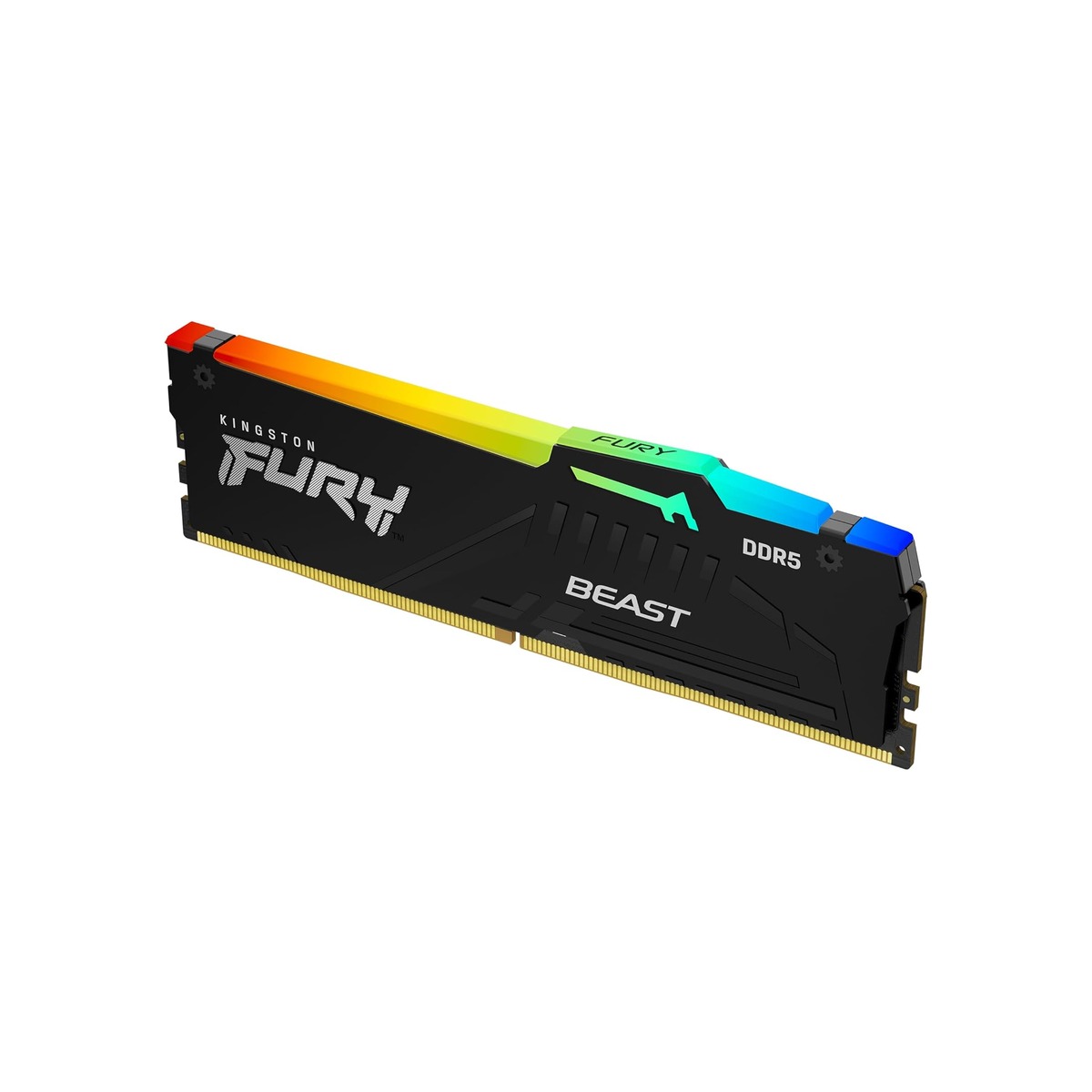 Kingston FURY Beast RGB 16GB 6000MT/s DDR5 CL36 Desktop Memory-1 Kingston FURY Beast RGB 16GB 6000MT/s DDR5 CL36 Desktop Memory - Image 1