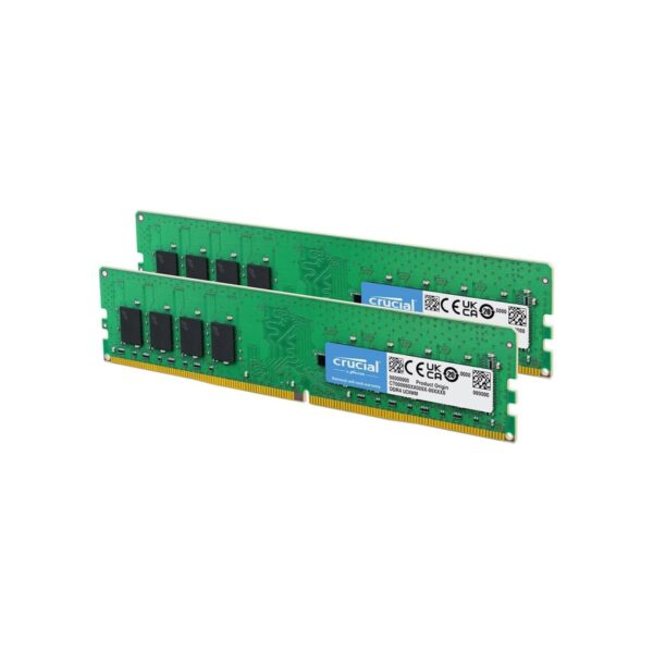 Crucial 16GB DDR4 RAM Kit (2x8GB), 3200MHz (PC4-25600) CL22 Desktop Memory