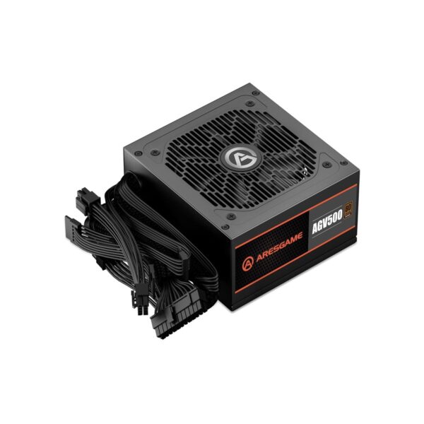 ARESGAME AGV Series 500W Power Supply, 80 Plus Bronze Certified