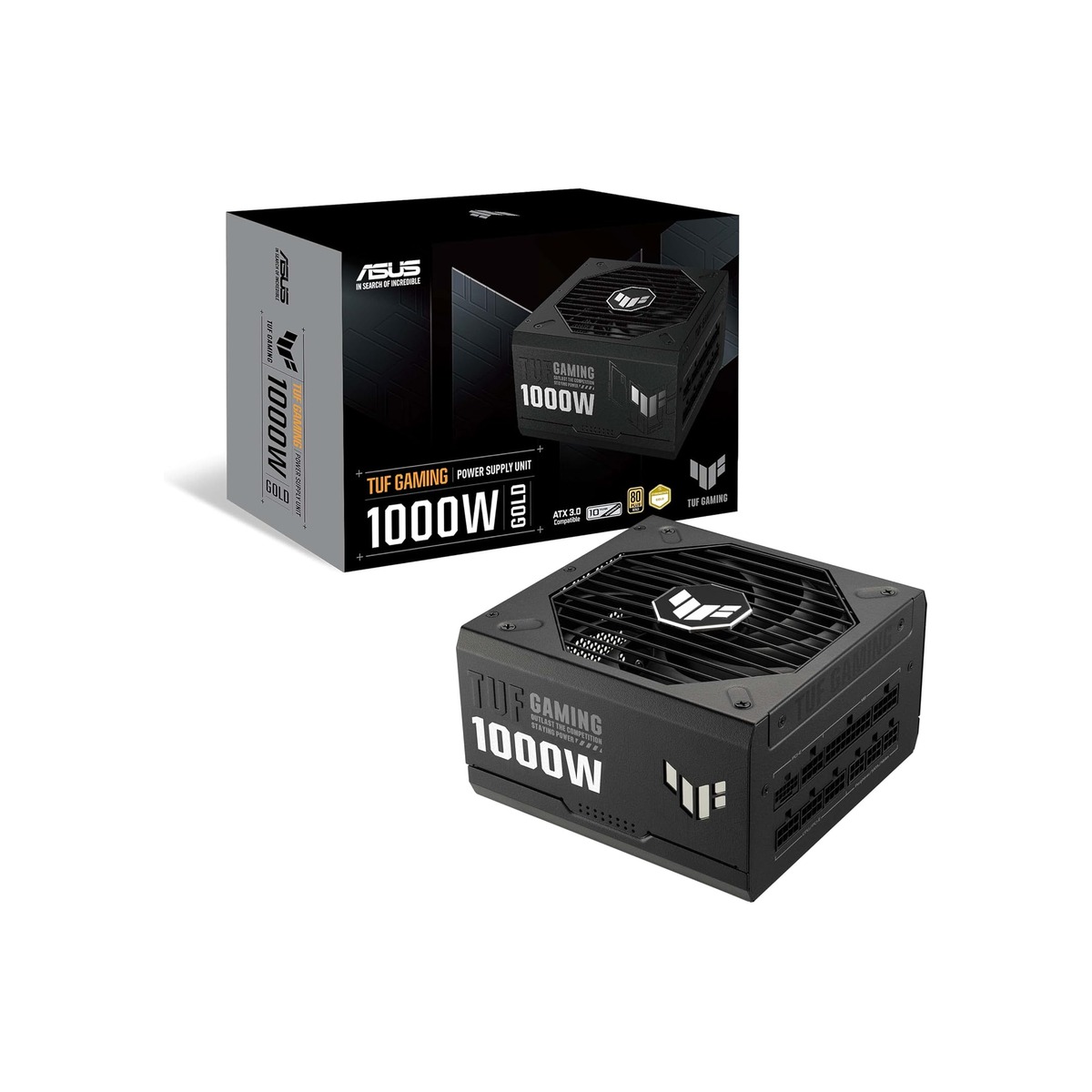 ASUS TUF Gaming 1000W Gold (1000 Watt, ATX 3.0 Compatible Fully Modular Power-1 ASUS TUF Gaming 1000W Gold (1000 Watt, ATX 3.0 Compatible Fully Modular Power - Image 1