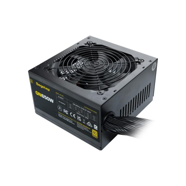 Segotep 650W ATX Power Supply, 80 Plus Gold Certified